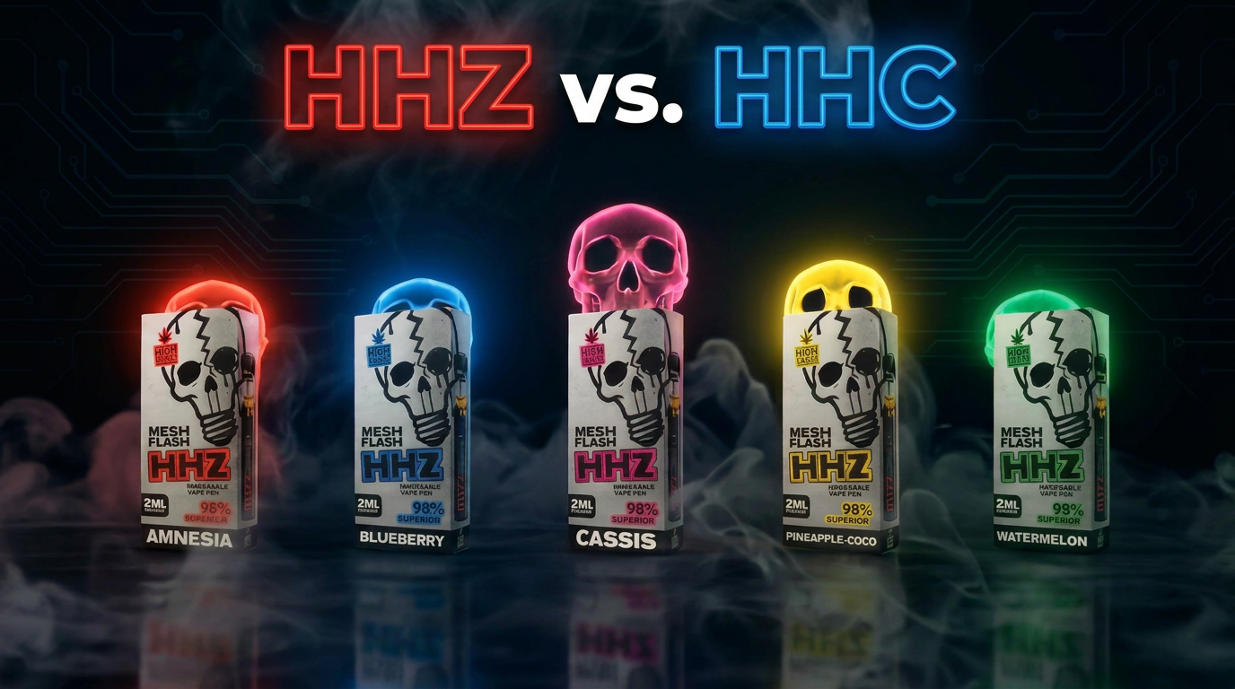 HHZ vs. HHC: Was ist der Unterschied – und warum ist HHZ noch legal?