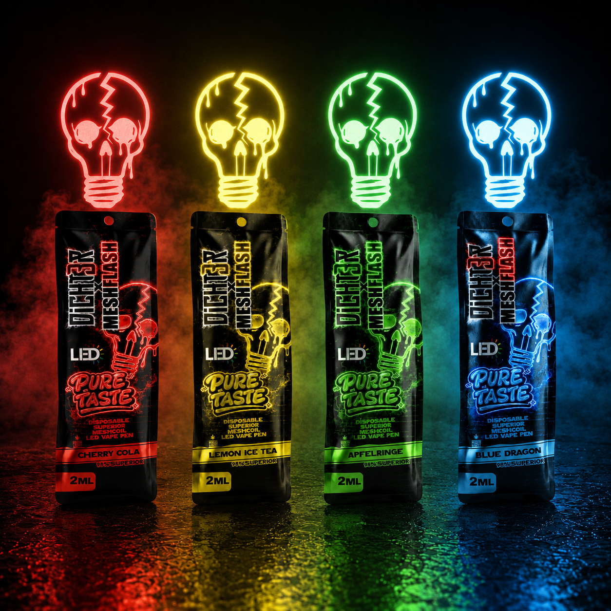 4 für 3 DICHT3R × Meshflash Bundle